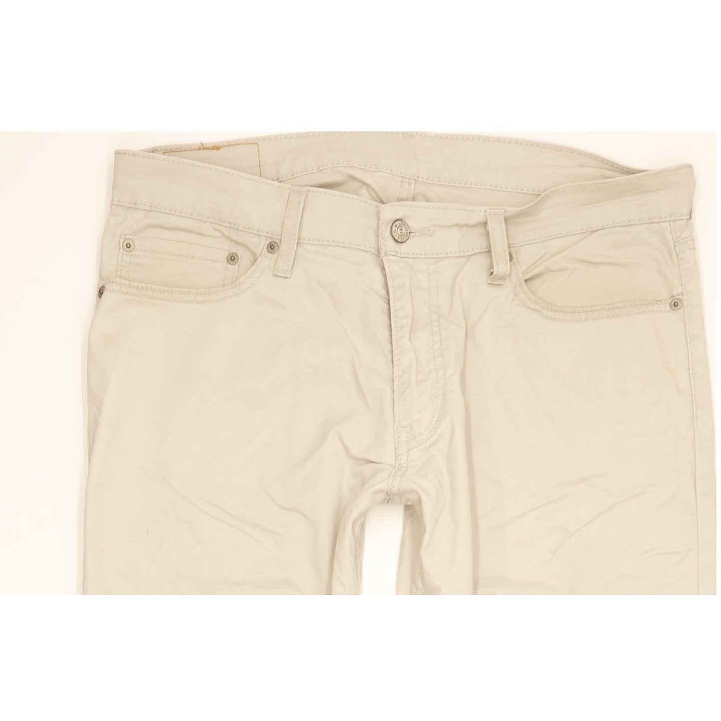 Levi's 514 Men Grey Straight Slim Jeans W34 L27