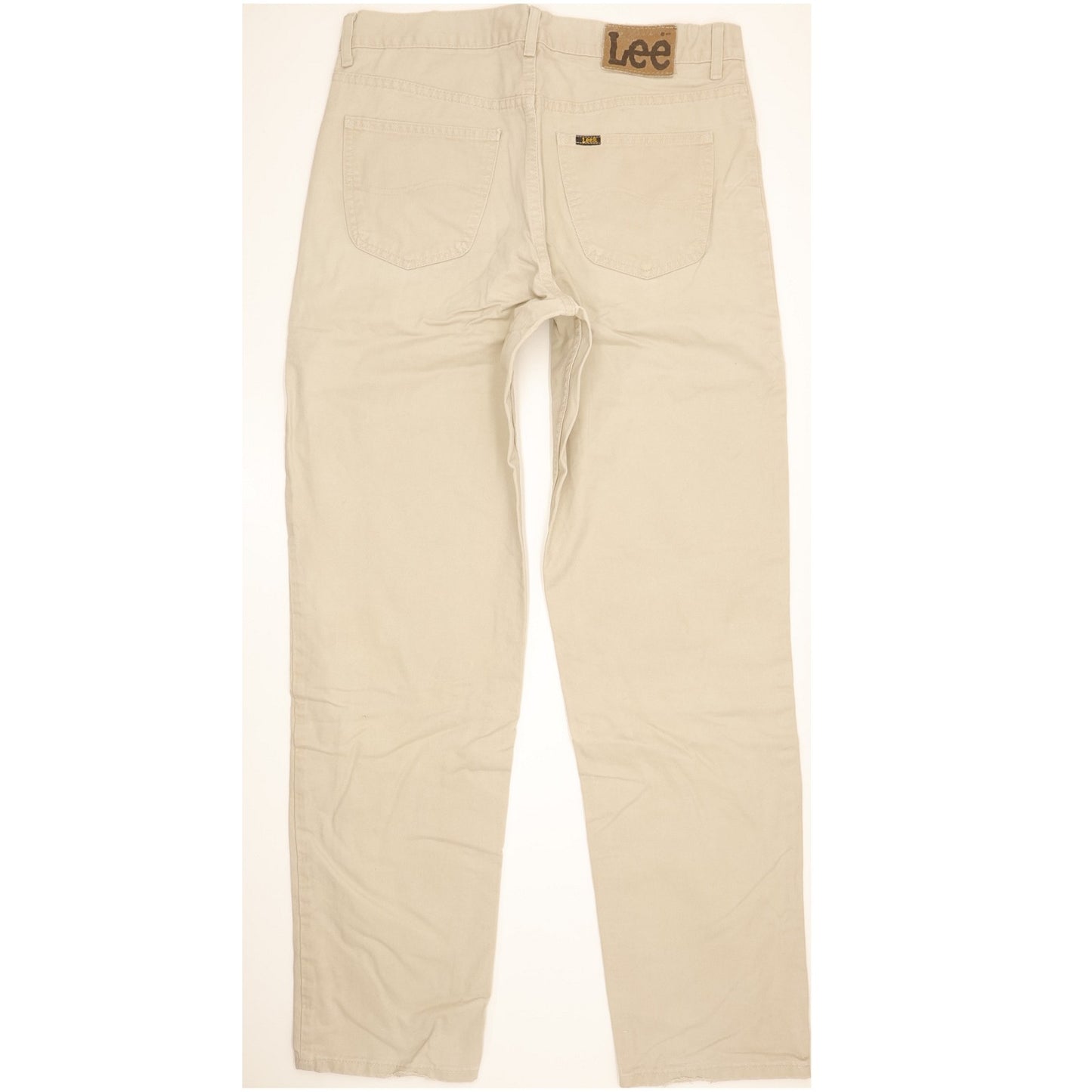 Lee Kansas Men Beige Straight Regular Jeans W34 L34