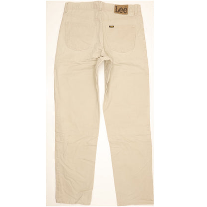 Lee Kansas Men Beige Straight Regular Jeans W34 L34