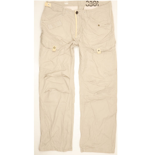 G-Star Rovic Men Beige Straight Regular Jeans W38 L34