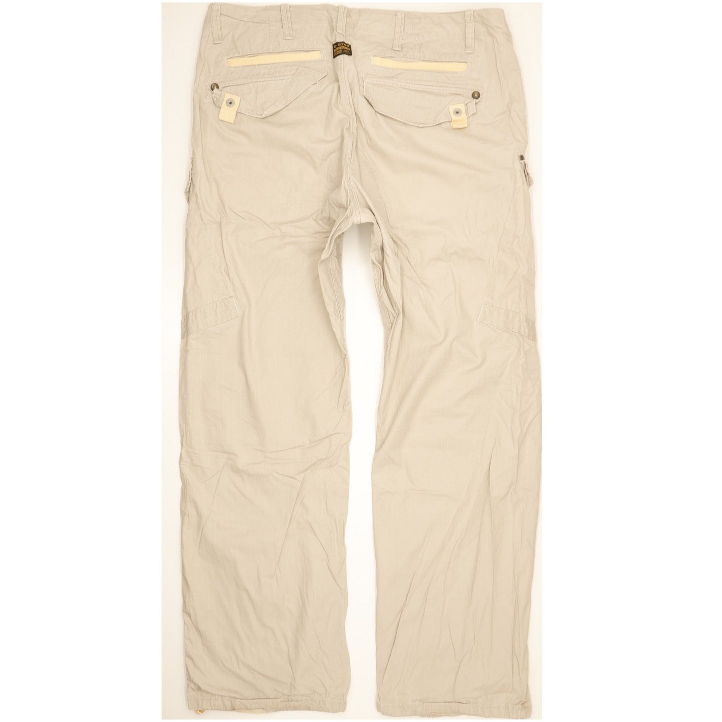 G-Star Rovic Men Beige Straight Regular Jeans W38 L34