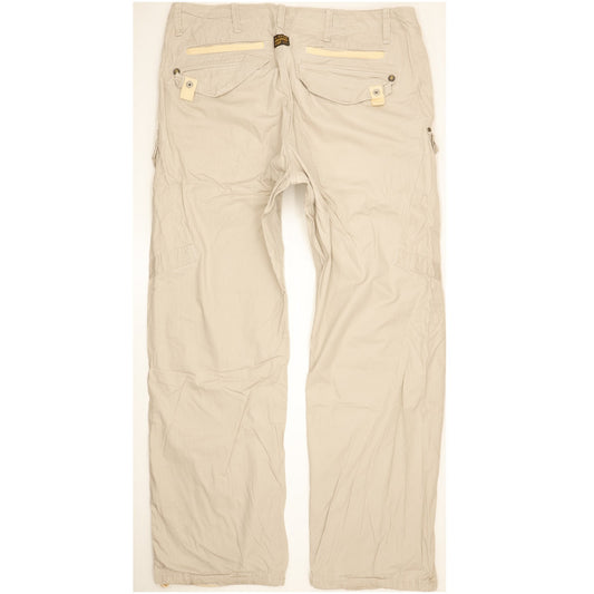 G-Star Rovic Men Beige Straight Regular Jeans W38 L34