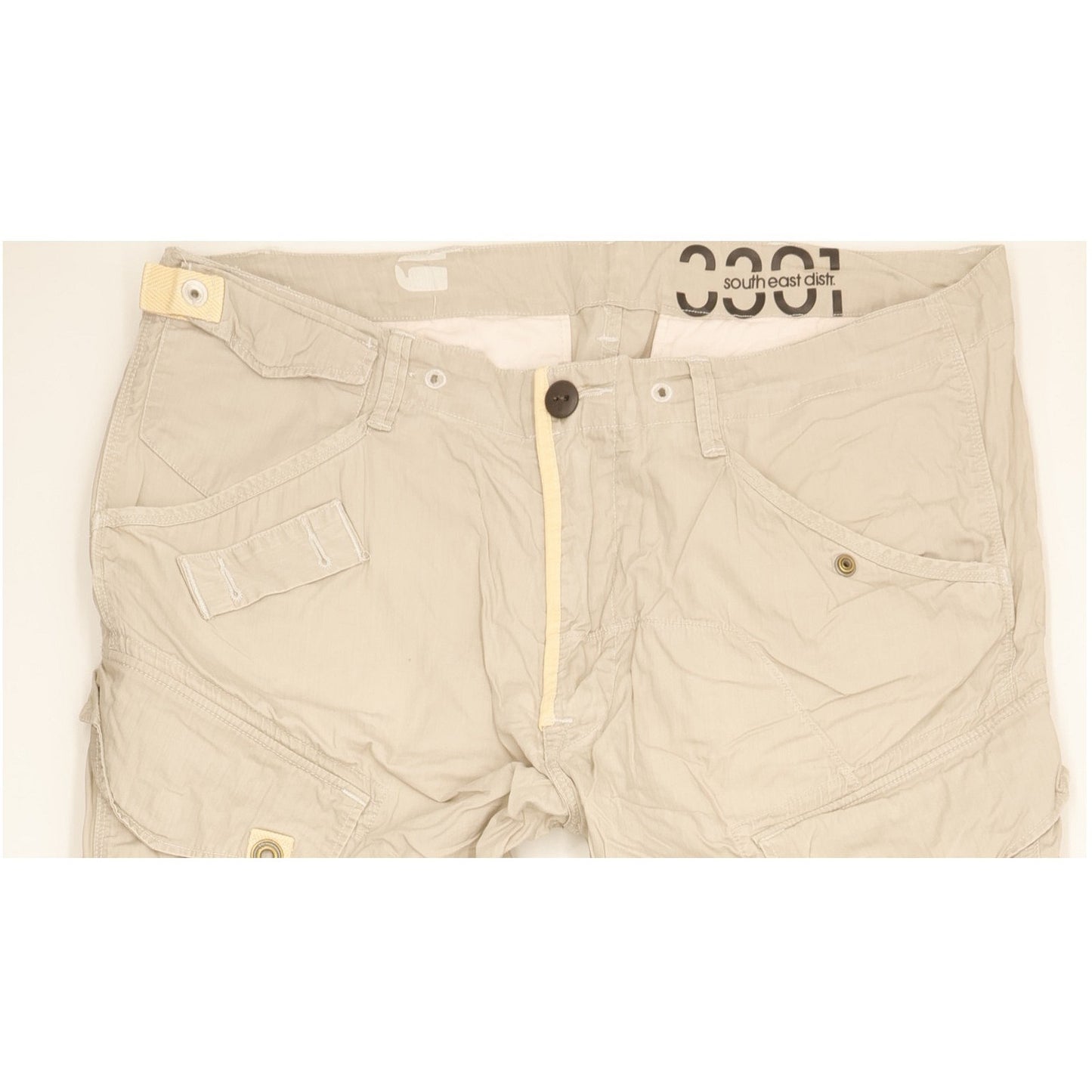 G-Star Rovic Men Beige Straight Regular Jeans W38 L34