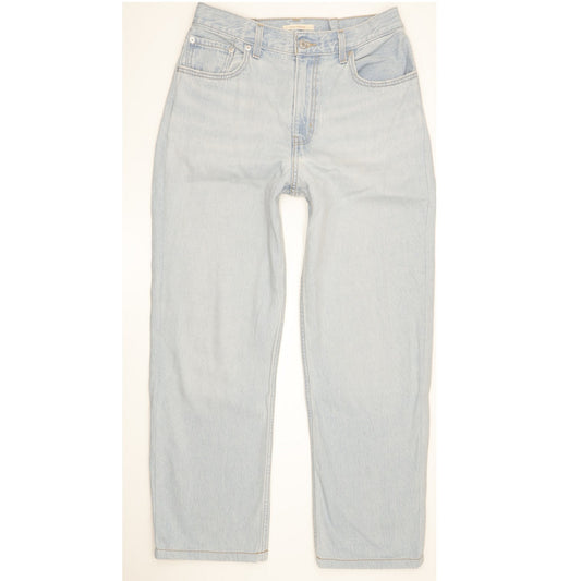 Levi's Blue Straight Loose Jeans High Waisted W28 L28