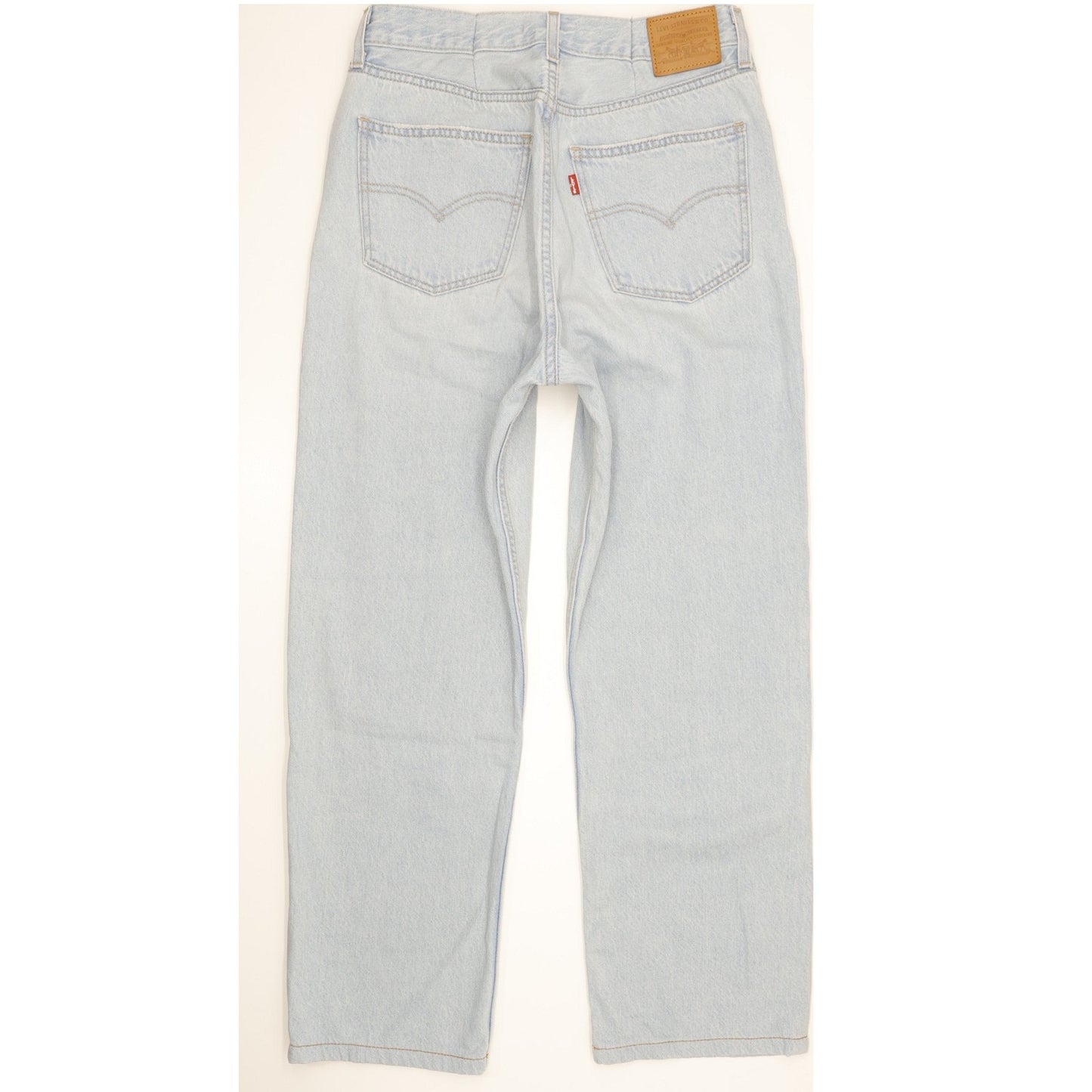 Levi's Blue Straight Loose Jeans High Waisted W28 L28