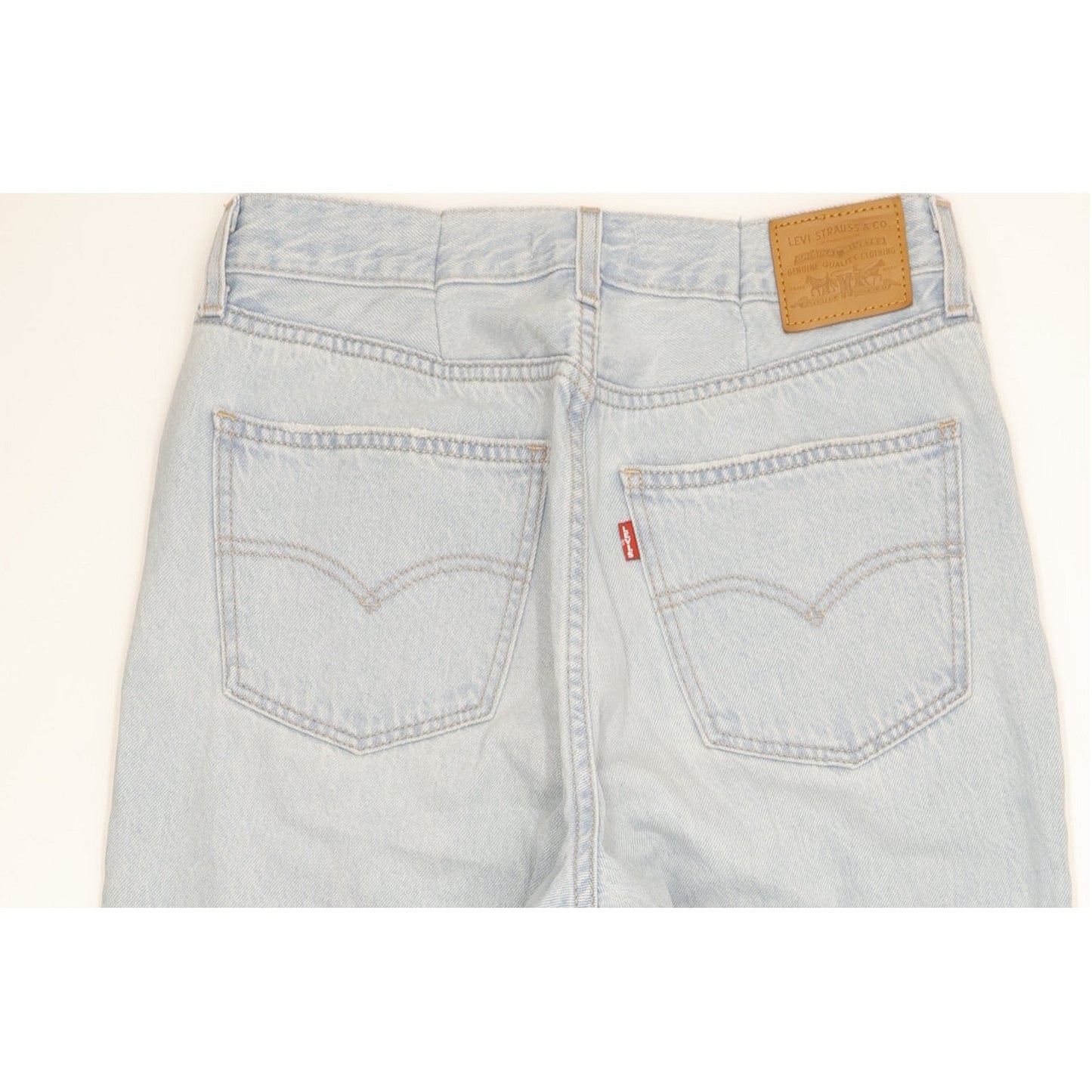 Levi's Blue Straight Loose Jeans High Waisted W28 L28