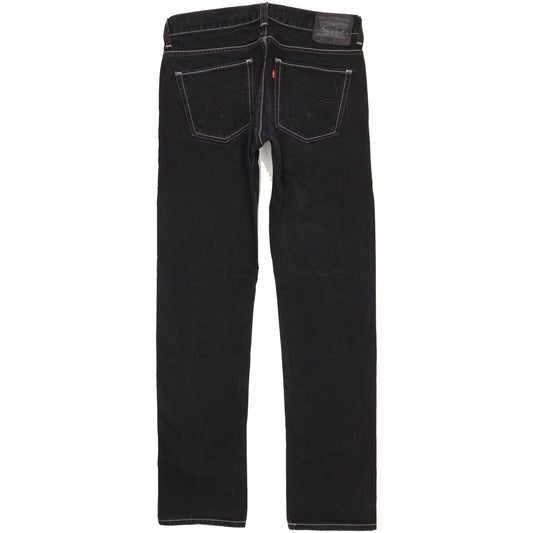 Levi's 511 Men Black Straight Regular Jeans W34 L34