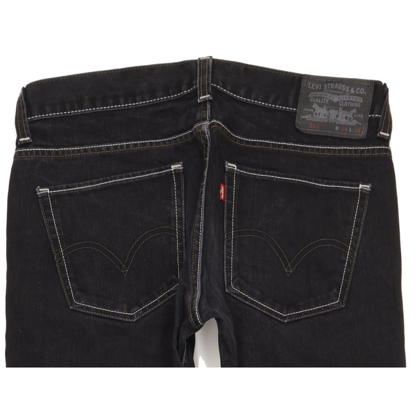Levi's 511 Men Black Straight Regular Jeans W34 L34