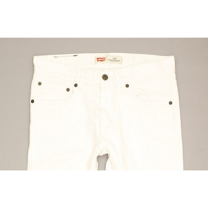 Levi's 510 Women White Skinny Slim Stretch Jeans W29 L25
