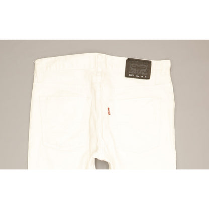 Levi's 510 Women White Skinny Slim Stretch Jeans W29 L25