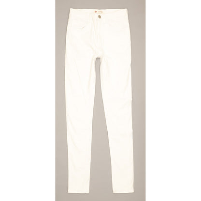 Levi's 720 Girls Women White Skinny Slim Stretch Jeans W24 L29
