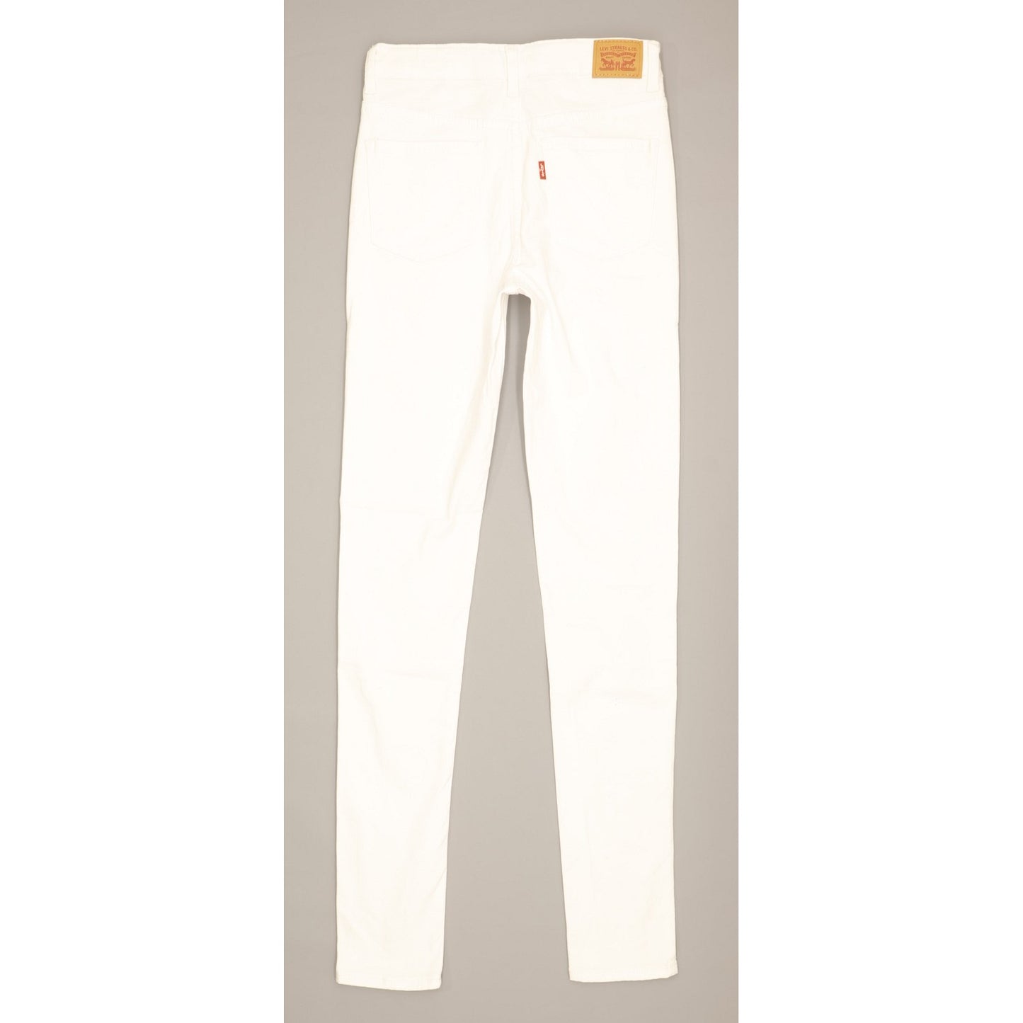 Levi's 720 Girls Women White Skinny Slim Stretch Jeans W24 L29