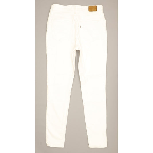Levi's 721 Women White Skinny Slim Stretch Jeans W28 L28