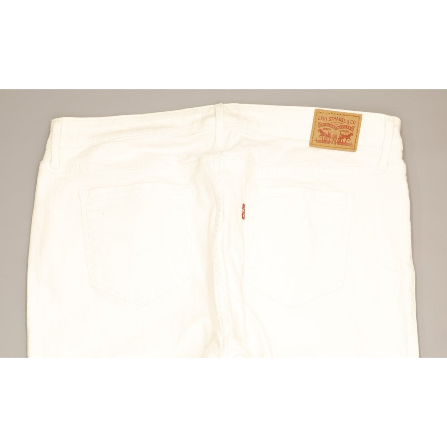 Levi's 311 Shaping Women White Skinny Slim Stretch Jeans W36 L29