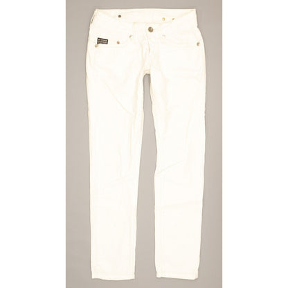 G-Star Midge Women White Skinny Slim Stretch Jeans W25 L29