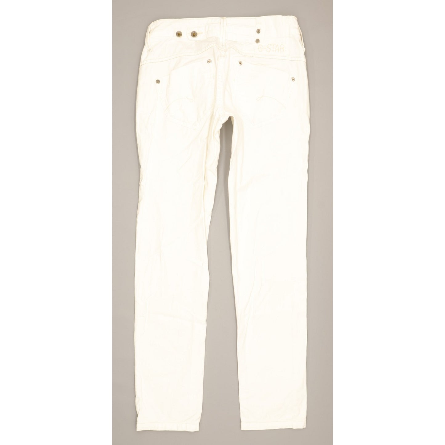 G-Star Midge Women White Skinny Slim Stretch Jeans W25 L29