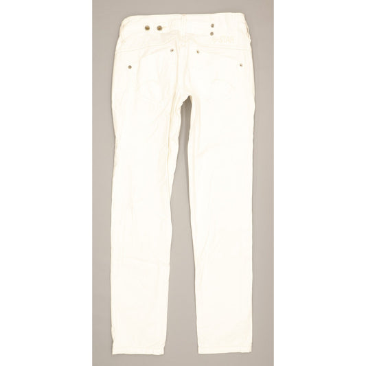G-Star Midge Women White Skinny Slim Stretch Jeans W25 L29