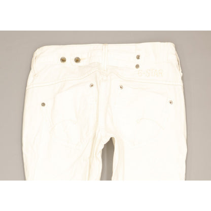 G-Star Midge Women White Skinny Slim Stretch Jeans W25 L29
