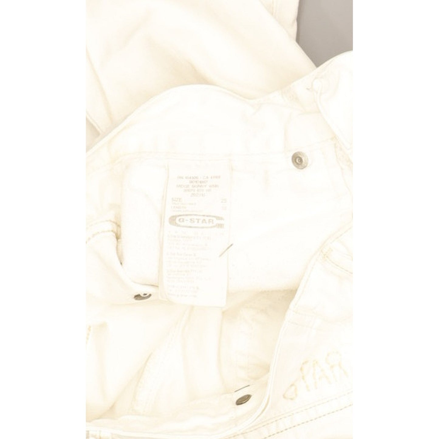 G-Star Midge Women White Skinny Slim Stretch Jeans W25 L29