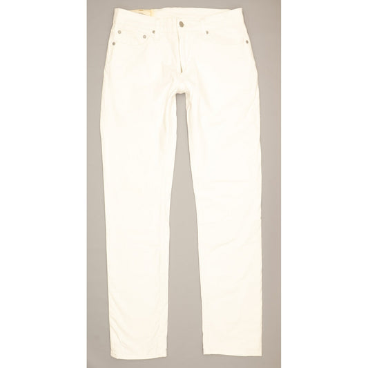 Levi's 511 Men White Straight Slim Stretch Jeans W31 L33