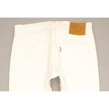 Levi's 511 Men White Straight Slim Stretch Jeans W31 L33