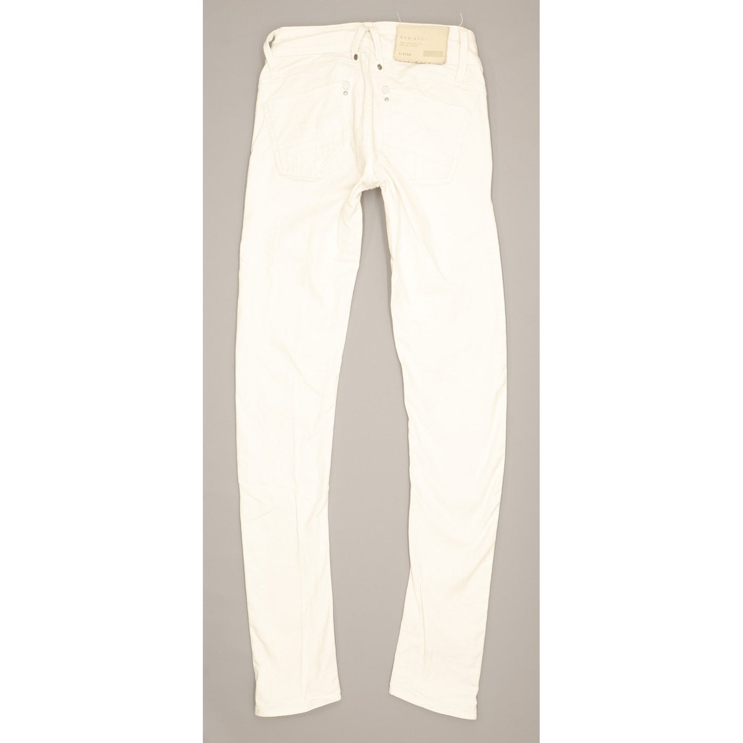 G-Star Lynn Women White Skinny Slim Stretch Jeans W23 L30
