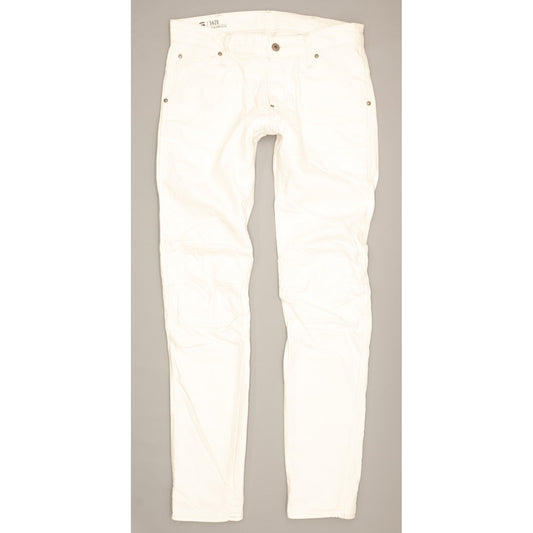 G-Star 5620 3D Men White Skinny Slim Stretch Jeans W30 L32