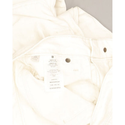 G-Star 5620 3D Men White Skinny Slim Stretch Jeans W30 L32