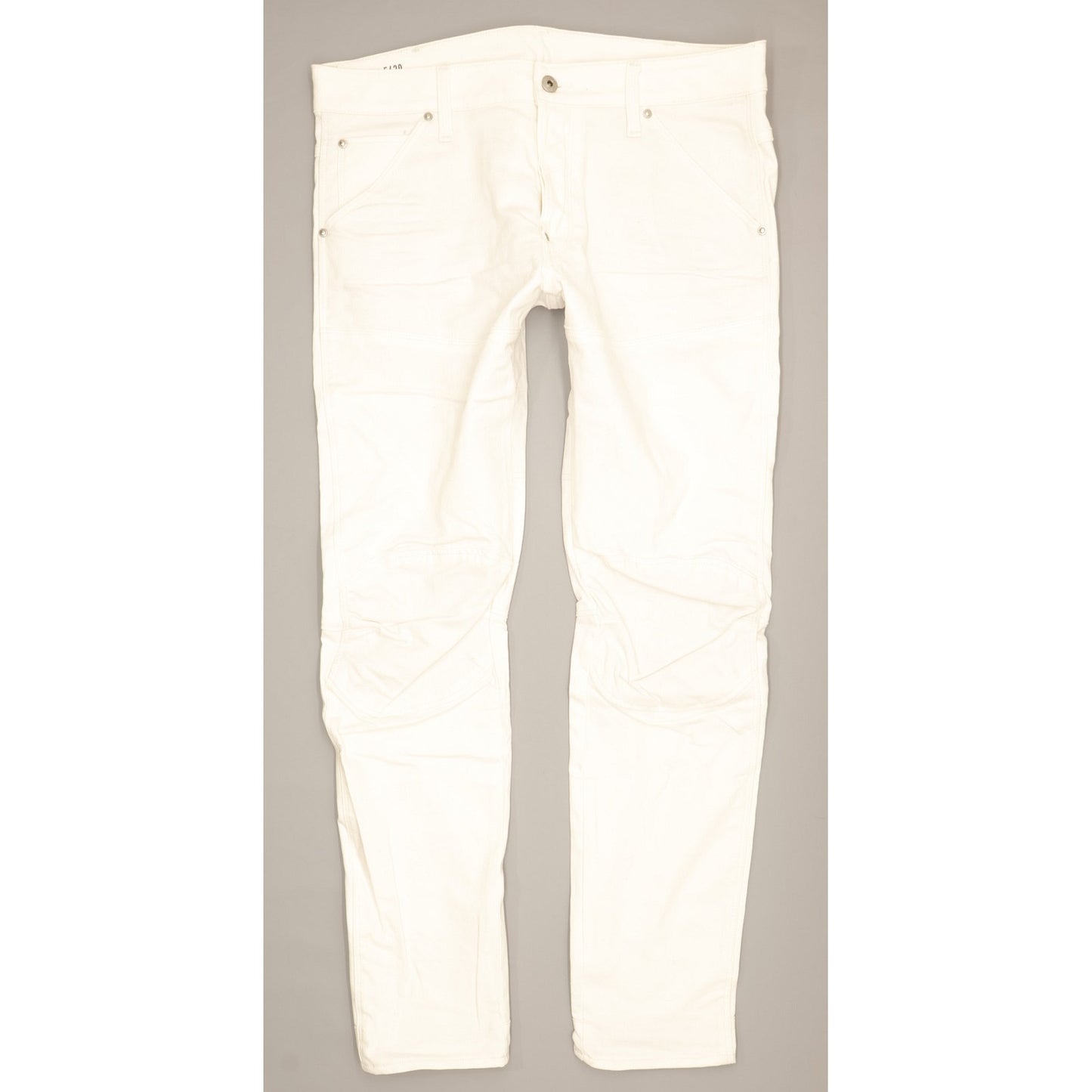 G-Star 5620 3D Men White Skinny Slim Stretch Jeans W33 L31