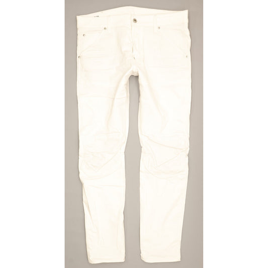 G-Star 5620 3D Men White Skinny Slim Stretch Jeans W33 L31