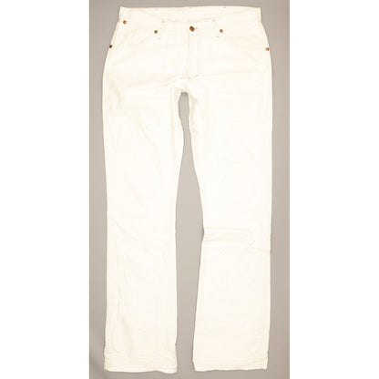 Wrangler Dayton Men White Bootcut Regular Jeans W34 L36