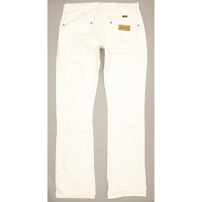 Wrangler Dayton Men White Bootcut Regular Jeans W34 L36