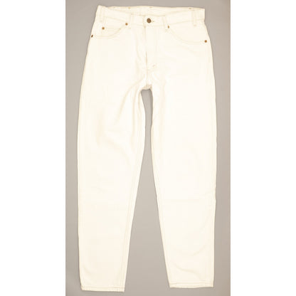 Levi's 550 Made in USA Men White Tapered Relaxed Jeans W32 L31