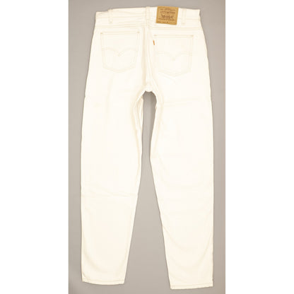 Levi's 550 Made in USA Men White Tapered Relaxed Jeans W32 L31