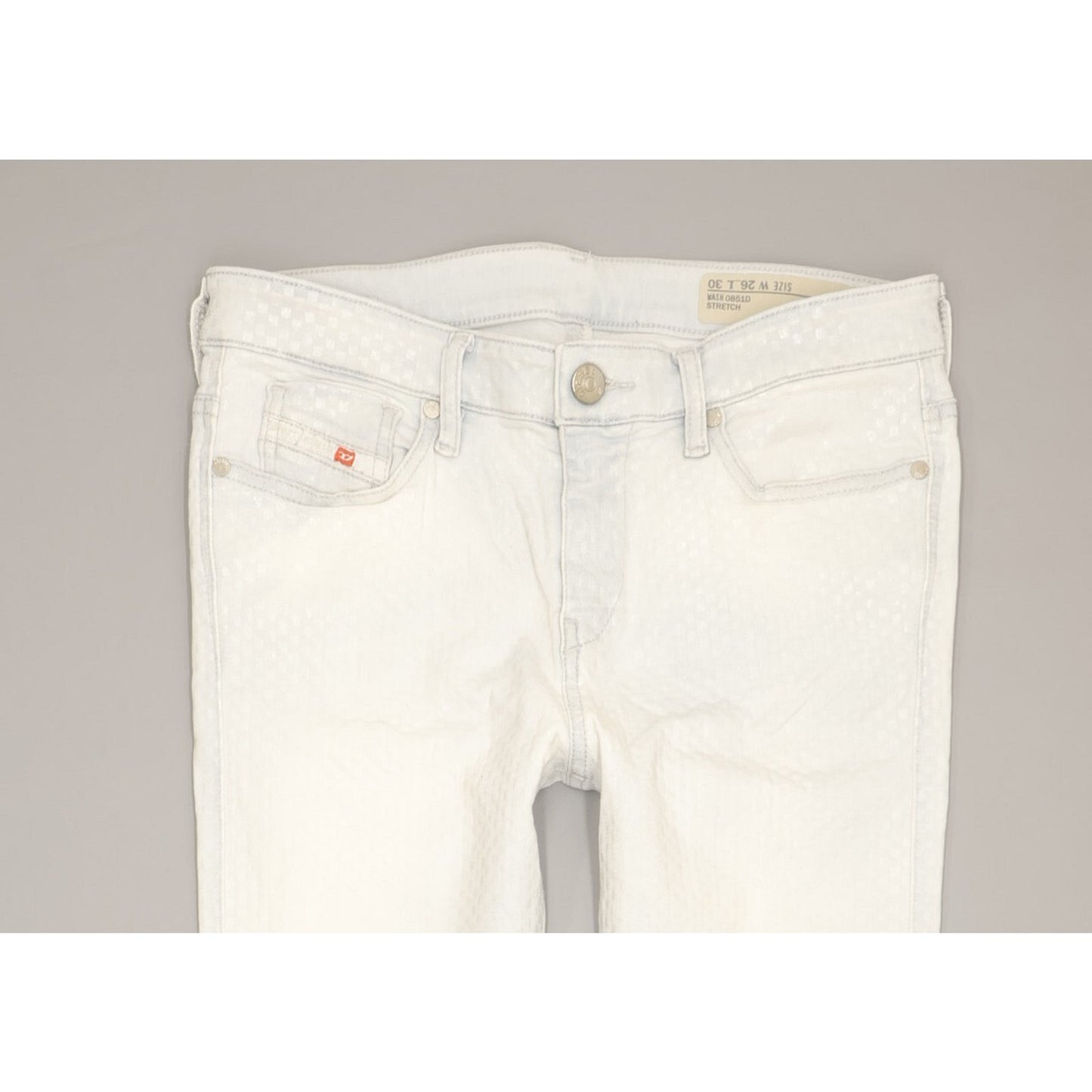 Diesel Skinzee Women Blue Skinny Regular Stretch Jeans W26 L30
