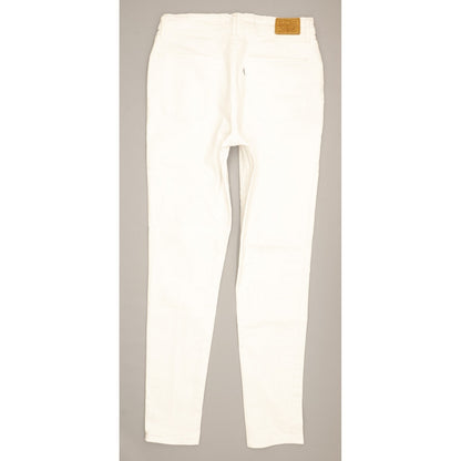 Levi's 721 White Skinny Slim Stretch Jeans High Waisted W30 L31