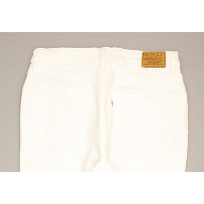 Levi's 721 White Skinny Slim Stretch Jeans High Waisted W30 L31