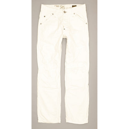 G-Star Elwood Heritage Men White Straight Slim Jeans W28 L29
