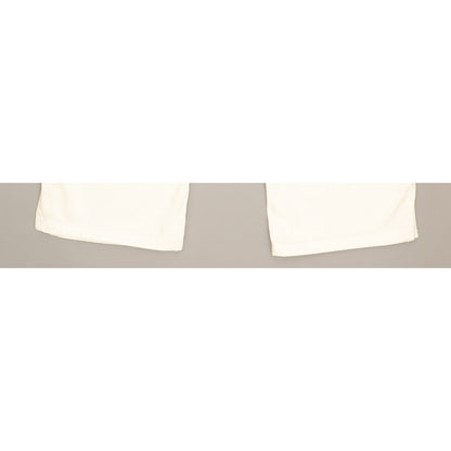Lee Leola Women White Straight Slim Cropped Stretch Jeans W29 L29