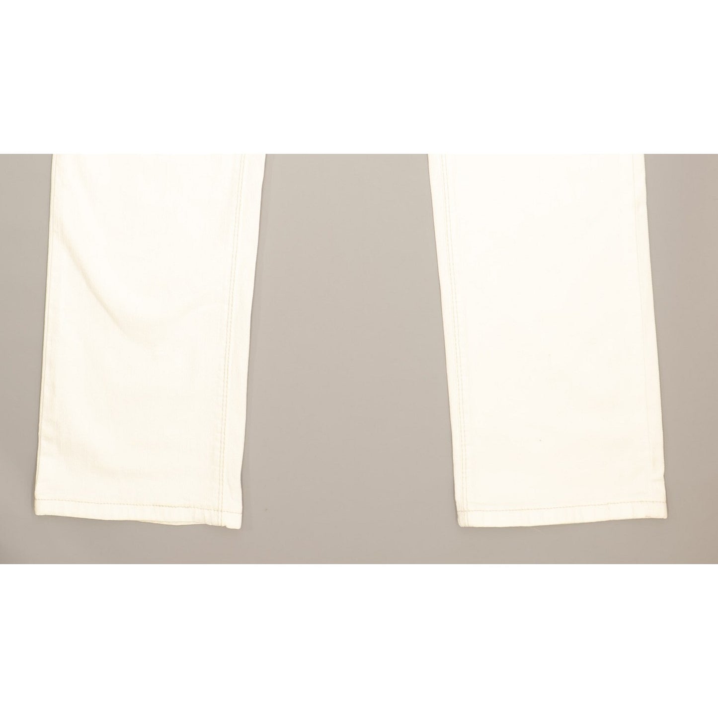Levi's 571 Women White Straight Slim Stretch Jeans W30 L34