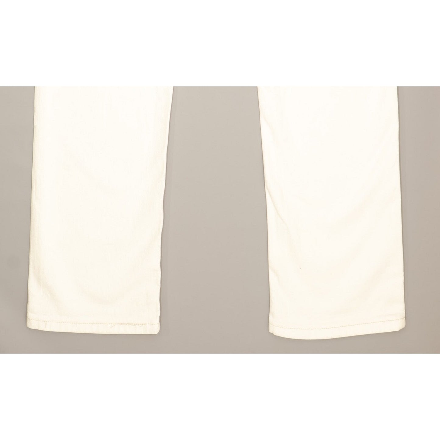 Levi's 571 Women White Straight Slim Stretch Jeans W30 L34