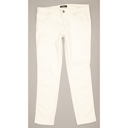 Replay Women White Skinny Slim Jeans W30 L29