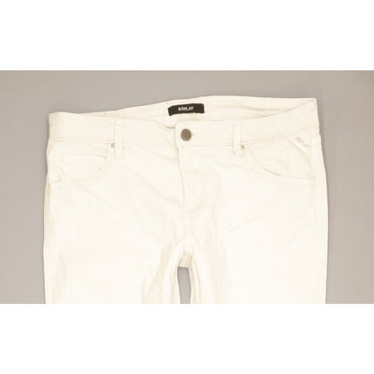 Replay Women White Skinny Slim Jeans W30 L29