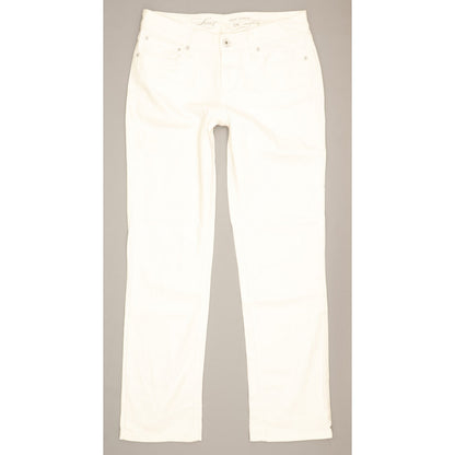 Levi's Demi Curve Women White Straight Slim Jeans W28 L29