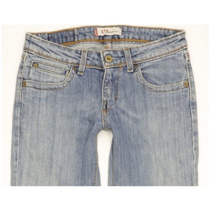 Levi's 572 Women Blue Bootcut Slim Stretch Jeans W28 L28
