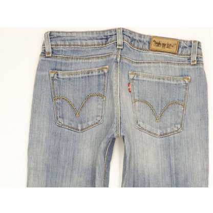 Levi's 572 Women Blue Bootcut Slim Stretch Jeans W28 L28