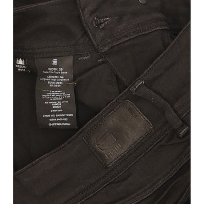G-Star Lynn Women Black Skinny Slim Stretch Jeans W29 L34