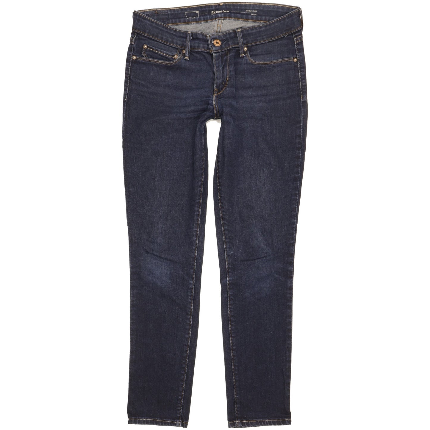 Levi's Demi Curve Women Blue Skinny Slim Stretch Jeans W28 L28