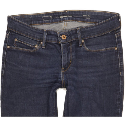 Levi's Demi Curve Women Blue Skinny Slim Stretch Jeans W28 L28