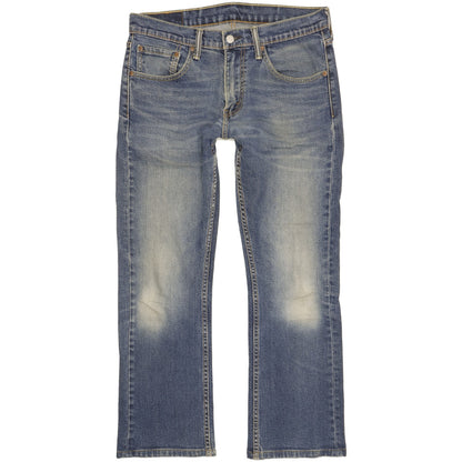 Levi's 527 Men Blue Bootcut Slim Stretch Jeans W31 L28